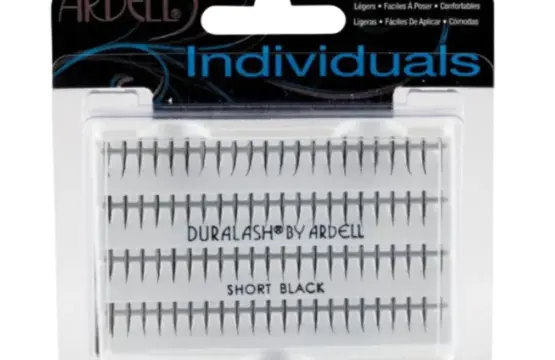 Ardell Extensiones de Pestañas Individual Negro Corto